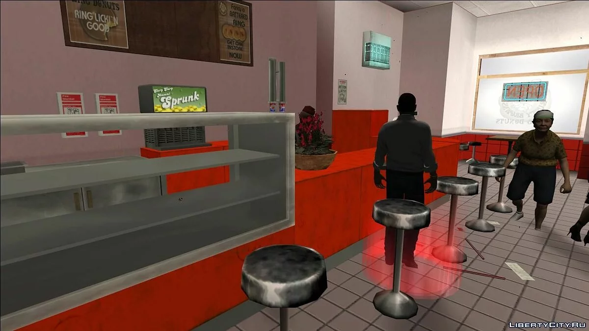 Doughnut Shop - RBRD Overhaul / GTA San Andreas