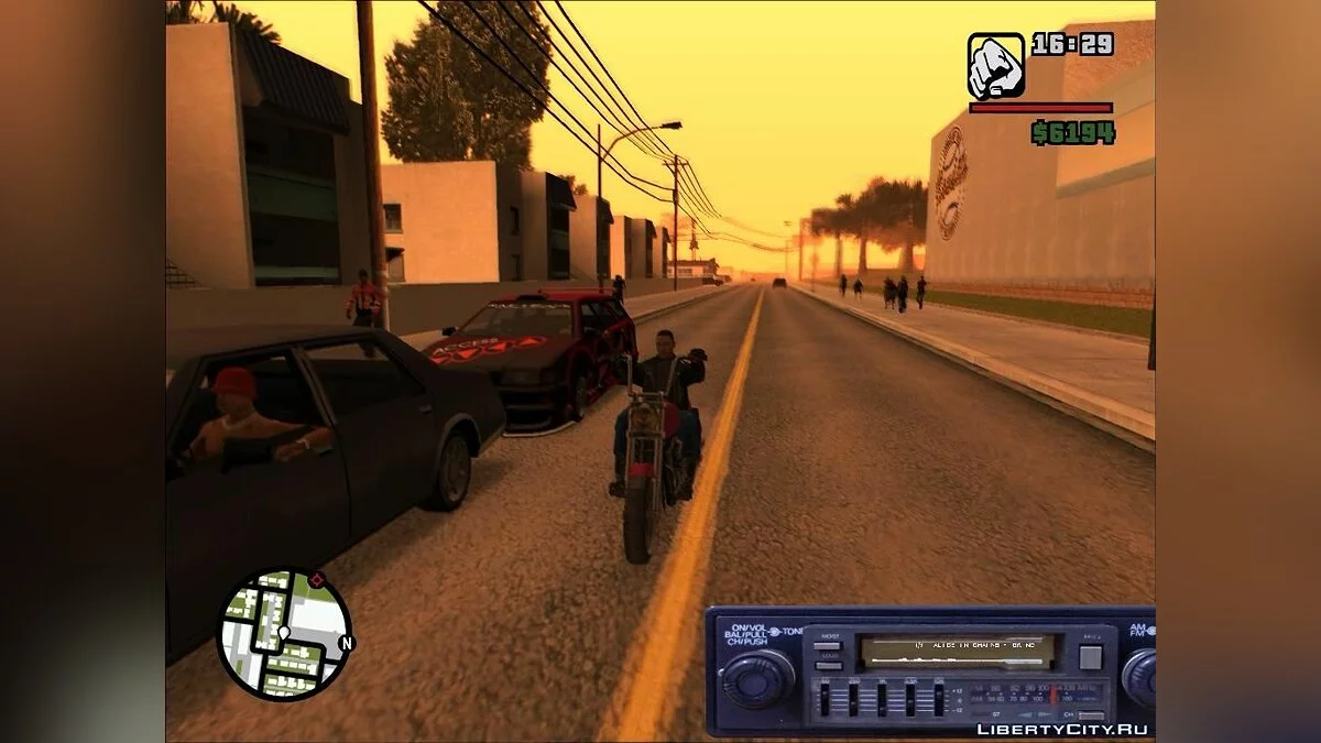 Tuner Traffic Fix - Tuned Cars on the Streets / GTA San Andreas