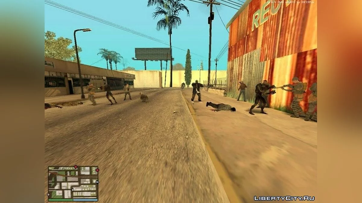 Zombie World War / GTA San Andreas