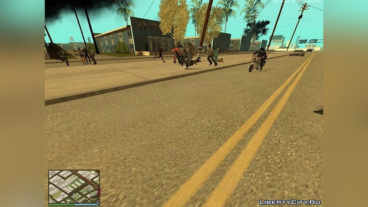 Download Zombified World for GTA San Andreas