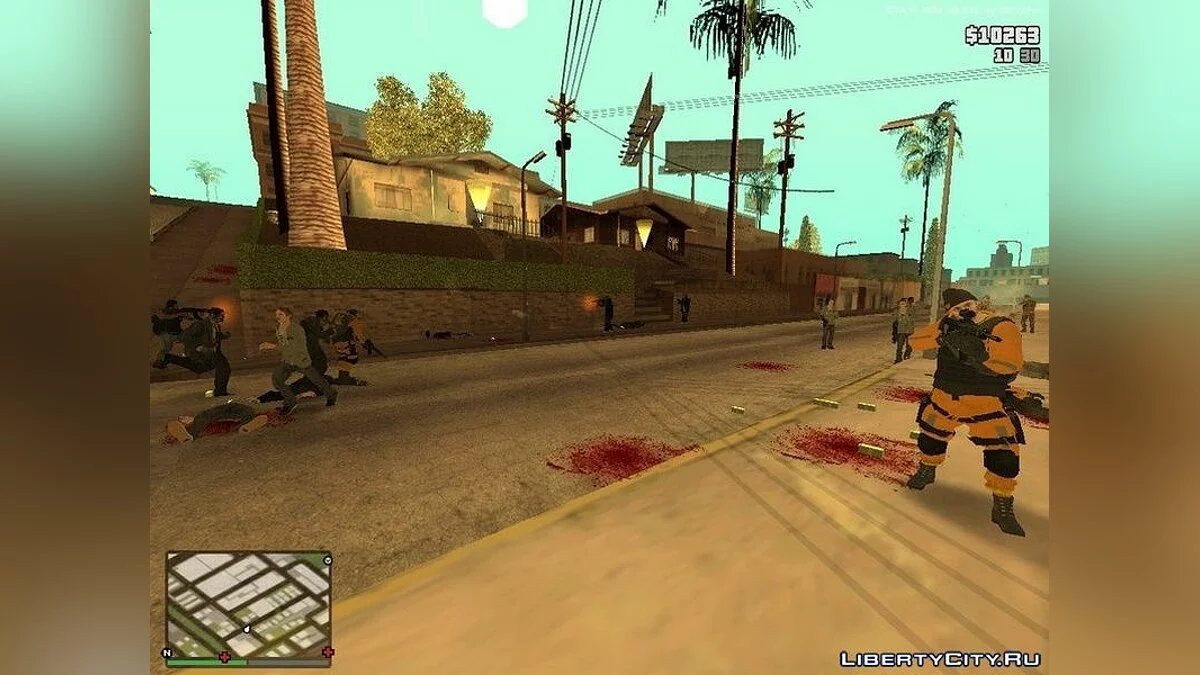Zombie World War / GTA San Andreas