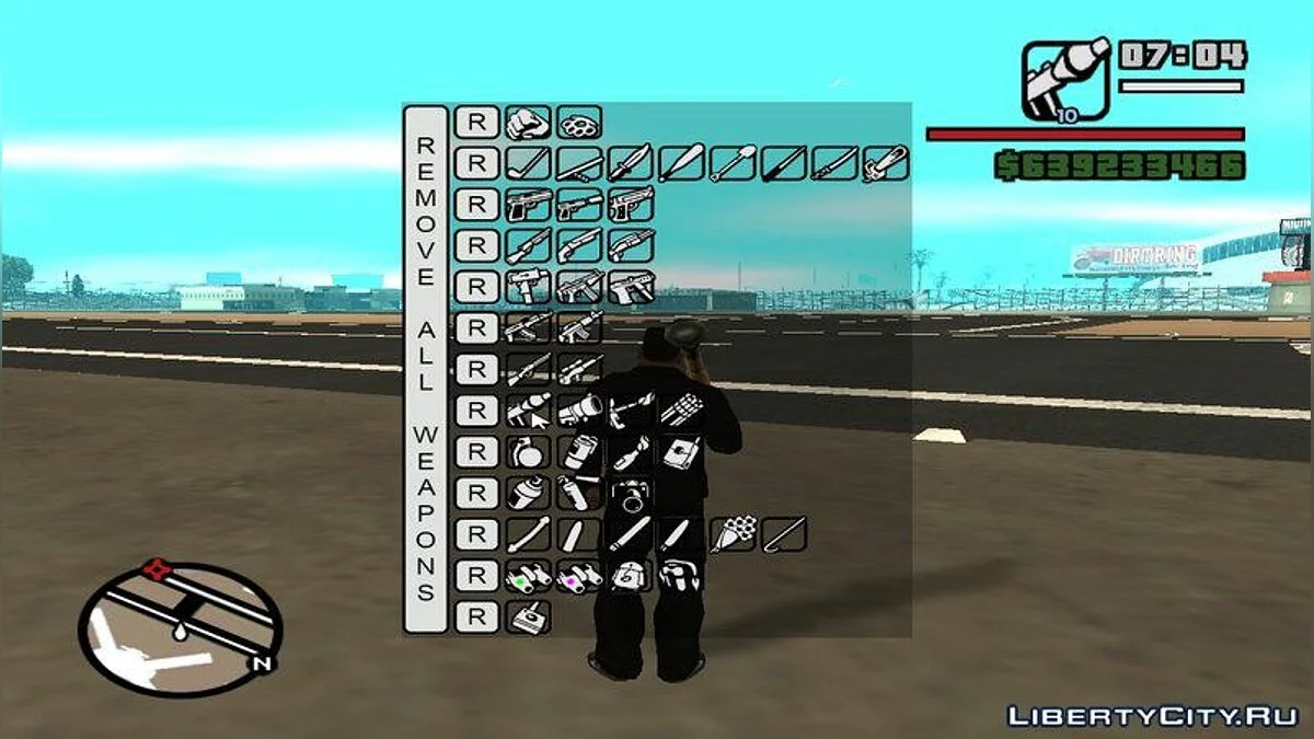 Seleção Rápida de Armas / GTA San Andreas