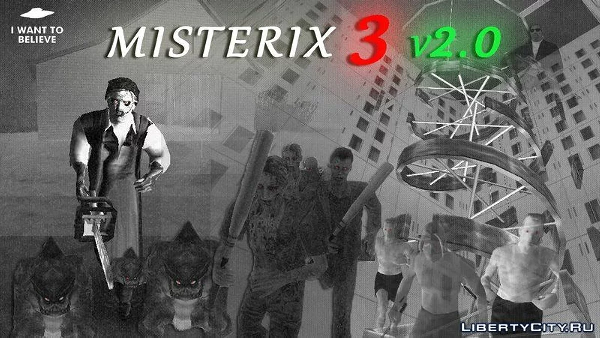 Mystical Mod v2.3 (X-Files) - Halloween Update / GTA San Andreas