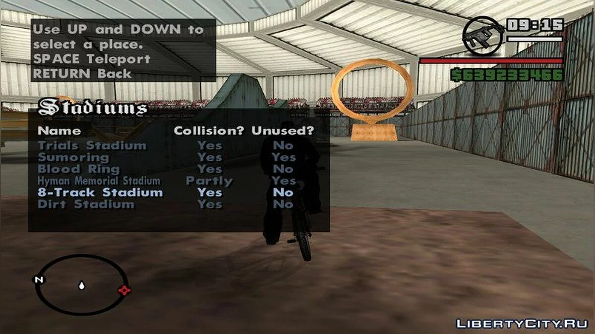 Teleport to Interiors (Buildings) / GTA San Andreas
