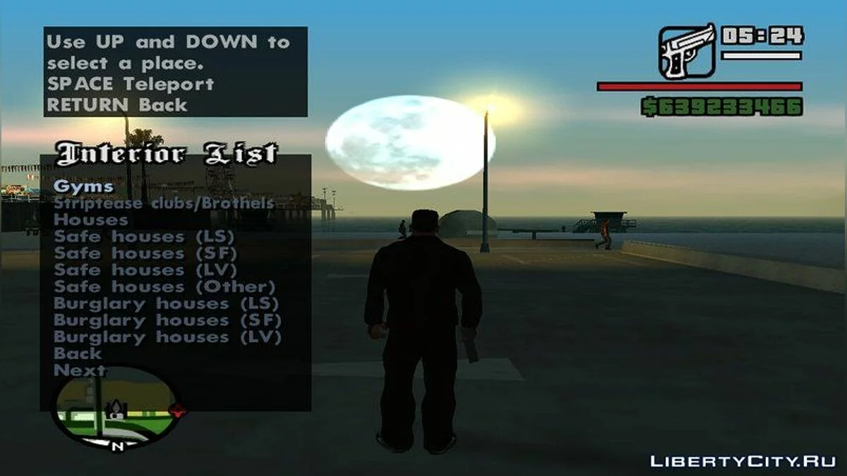 Teleport to Interiors (Buildings) / GTA San Andreas
