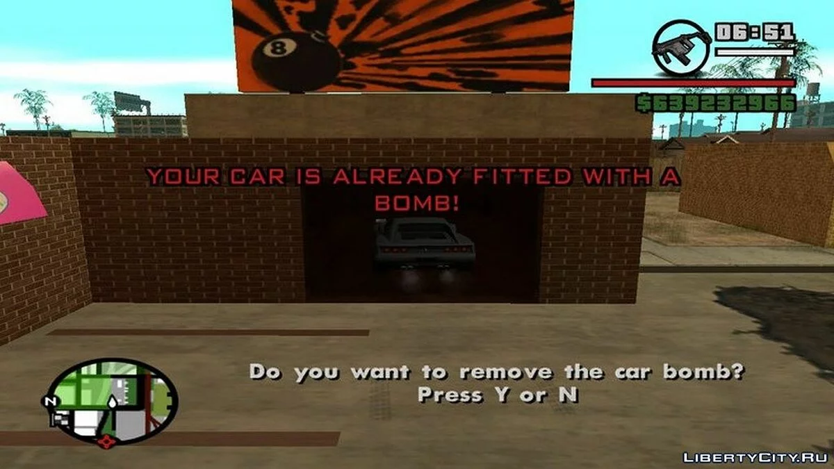 Car Bomb Installer / GTA San Andreas
