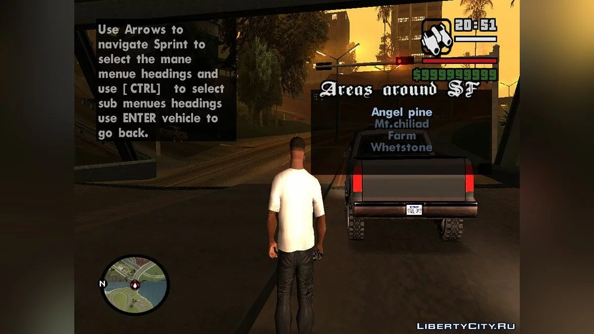 Teleportation Mod / GTA San Andreas