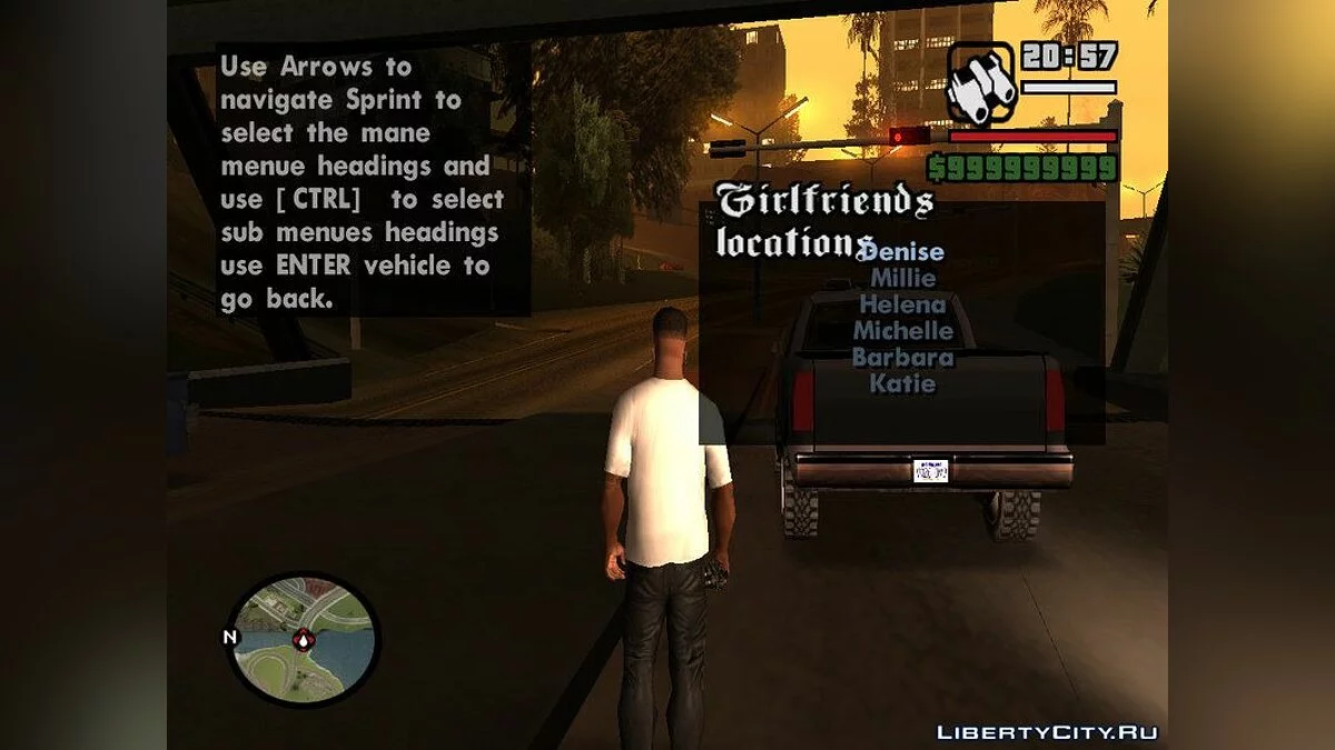 Teleportation Mod / GTA San Andreas