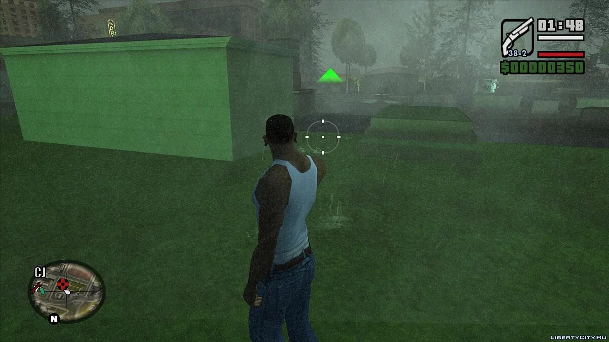 Angry Invisible Ghost / GTA San Andreas