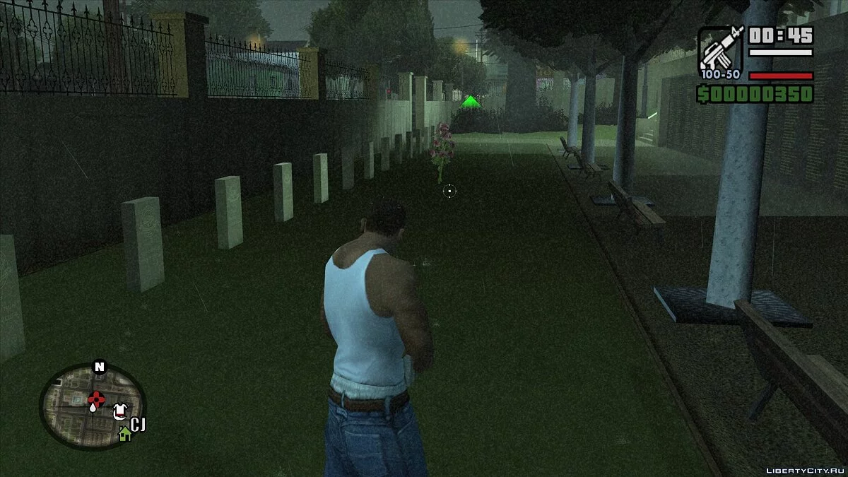 Angry Invisible Ghost / GTA San Andreas