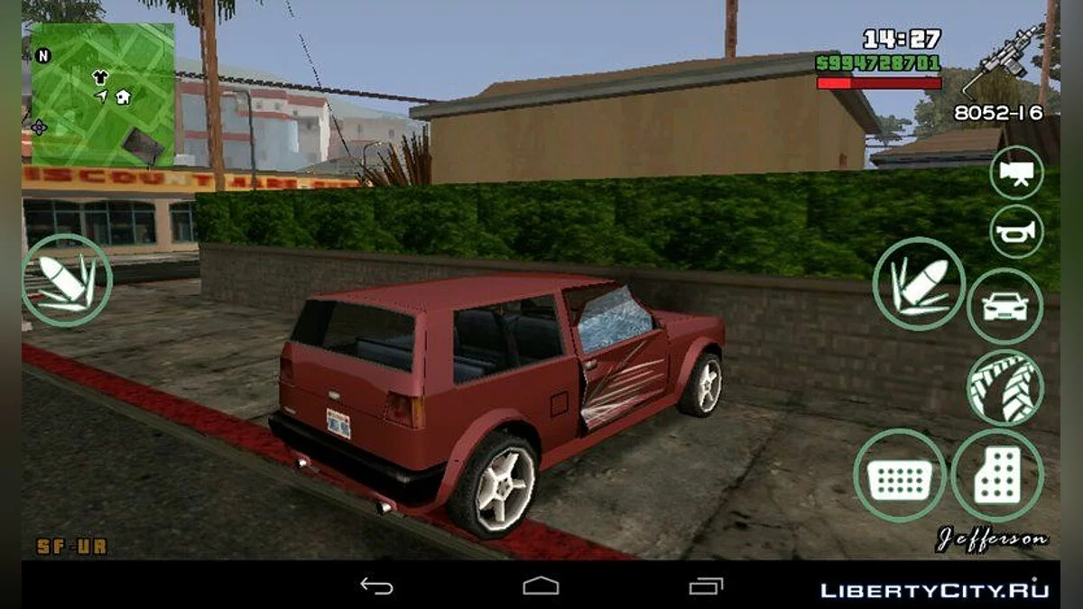 Diminution de la santé lors des accidents / GTA San Andreas
