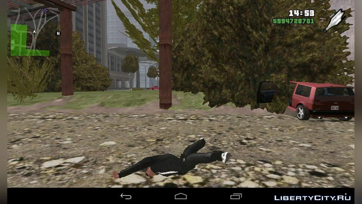 Diminution de la santé lors des accidents / GTA San Andreas