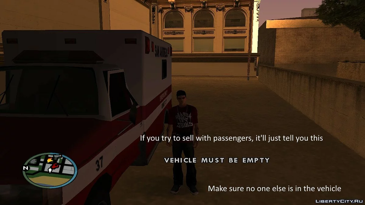 Venda de veículos / GTA San Andreas