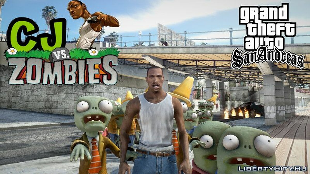 Download Plants vs. Zombies 2 - Menu and Loading Screen for GTA San Andreas  (iOS, Android)
