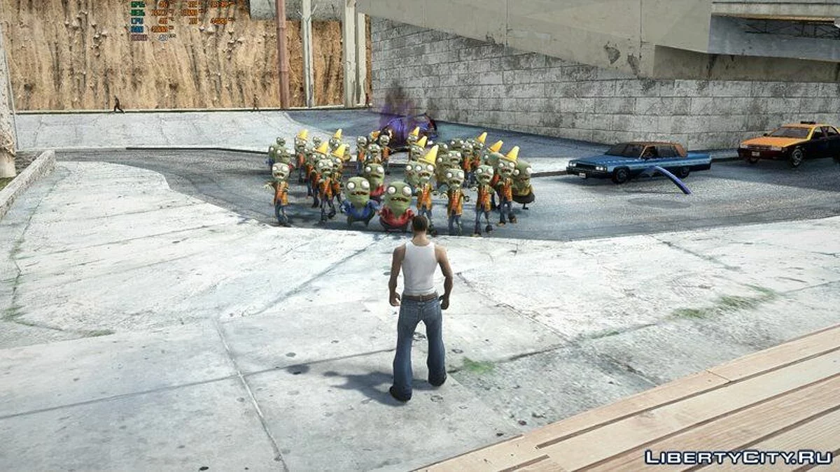 CJ vs Zombies / GTA San Andreas