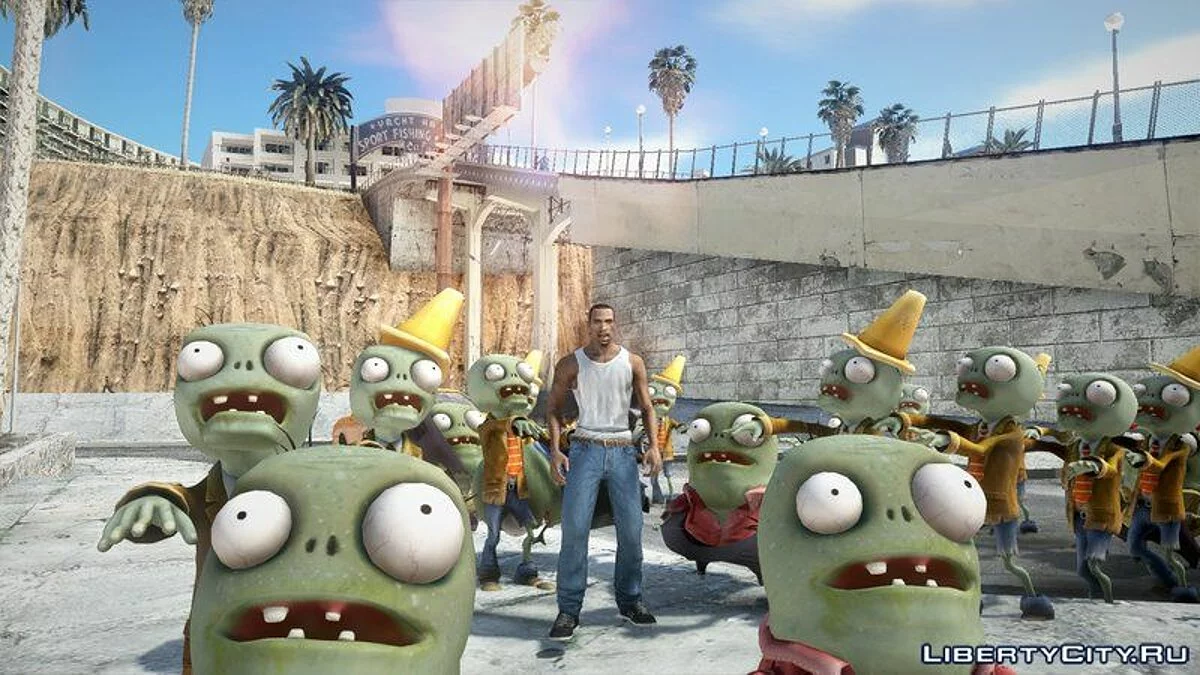 CJ vs Zombies / GTA San Andreas