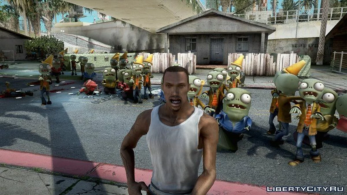 CJ vs Zombies / GTA San Andreas
