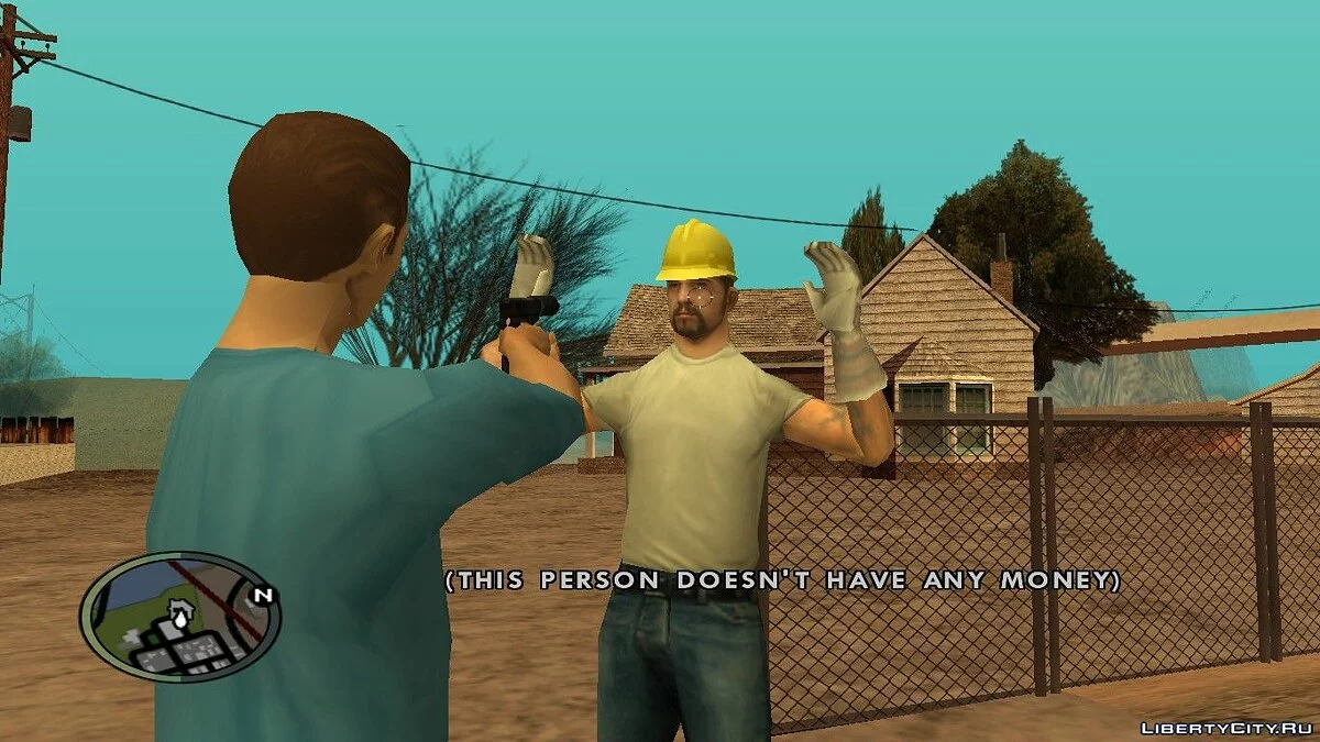 Ability to Mug People / GTA San Andreas