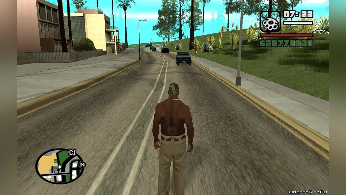 Suppression automatique du marqueur / GTA San Andreas
