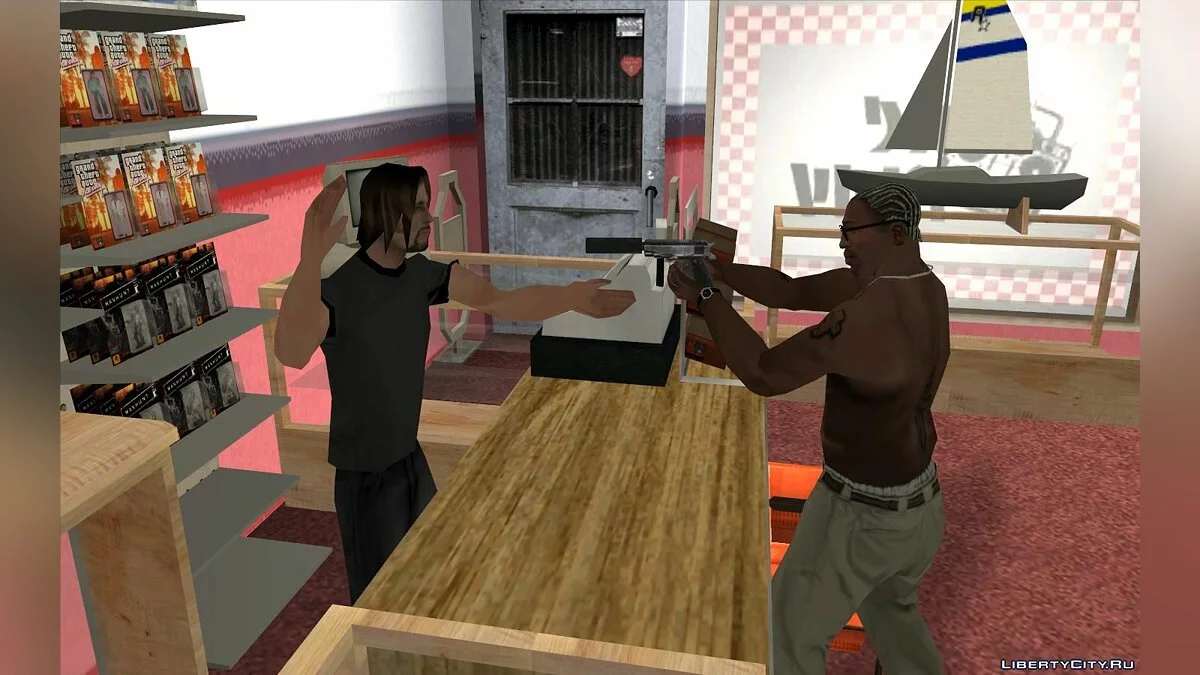 Store Robbery Feature - 24/7 Robbery Mod (Update from 01.10.20) / GTA San Andreas