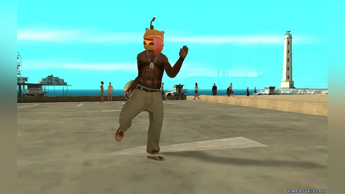 Kemampuan Menari Seperti di Fortnite / GTA San Andreas