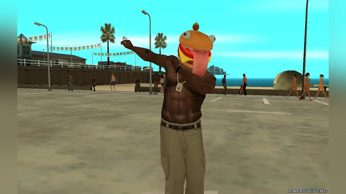 Kemampuan Menari Seperti di Fortnite / GTA San Andreas