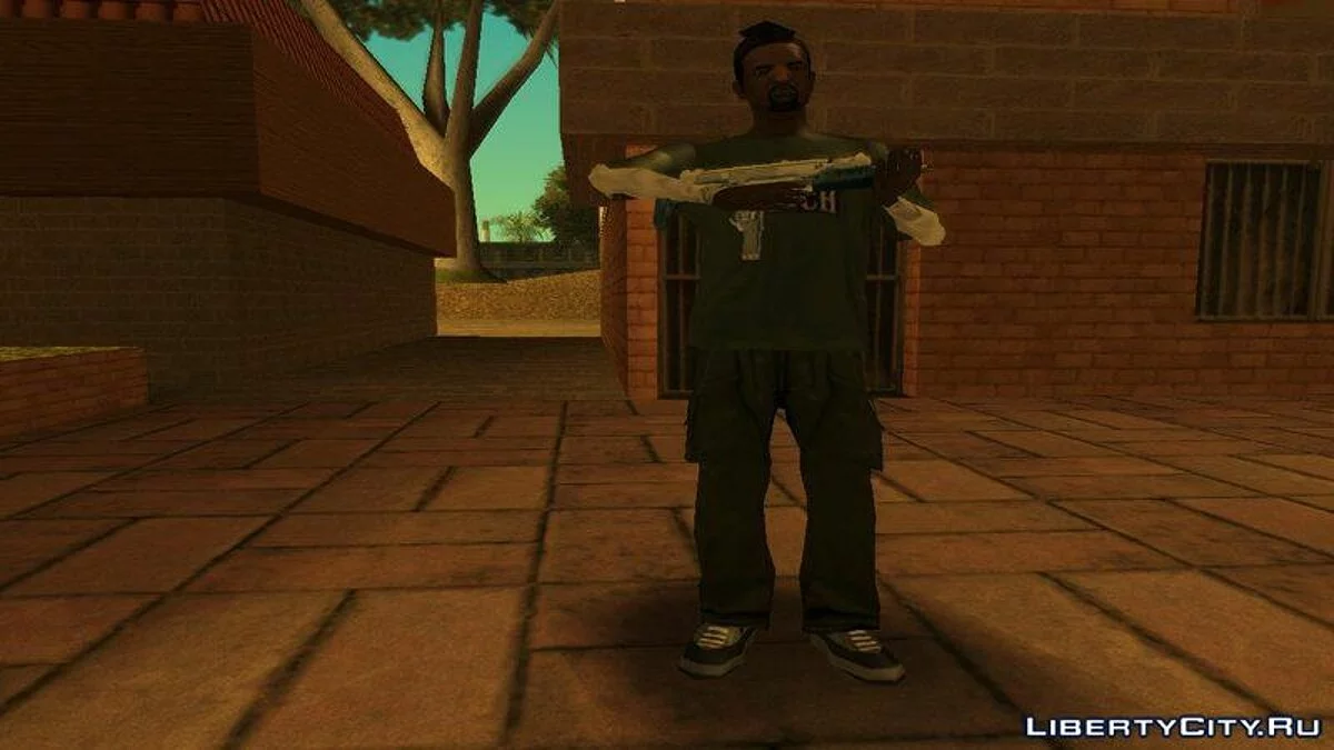 Animação de inatividade com armas / GTA San Andreas