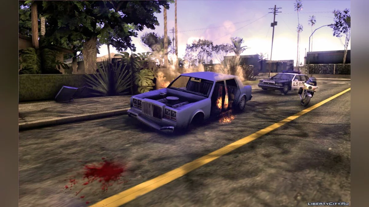 Bourdonnement dans les oreilles lors d'une explosion (Ear ringing) / GTA San Andreas