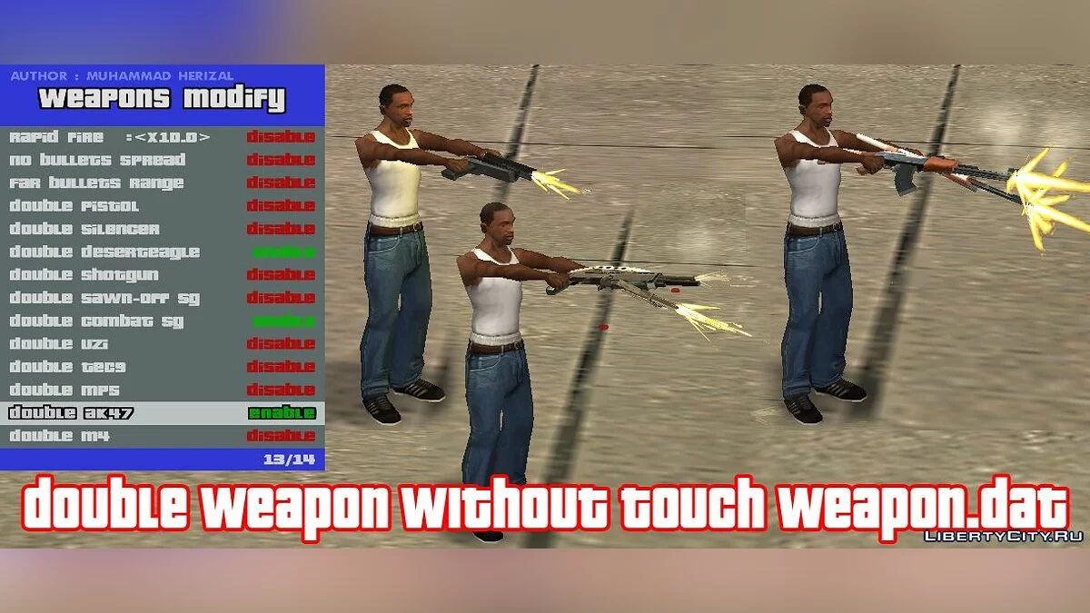 RZL-Trainer v3.1.2 - Зручне чит-меню як у GTA 5 / GTA San Andreas