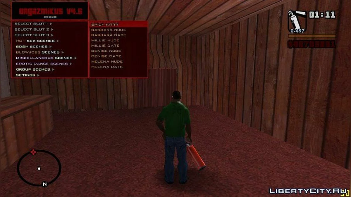 Хардкор секс: Әйелі күйеуінің алдында трахает