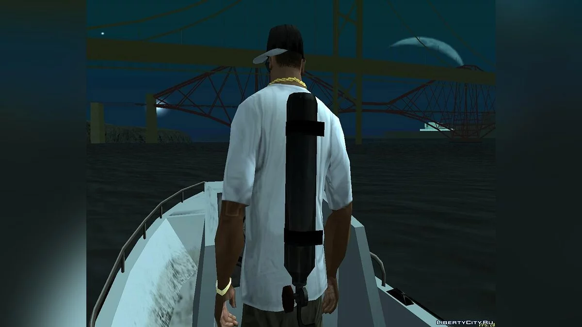 Дайвінг (Можливість займатися дайвінгом) v2 / GTA San Andreas
