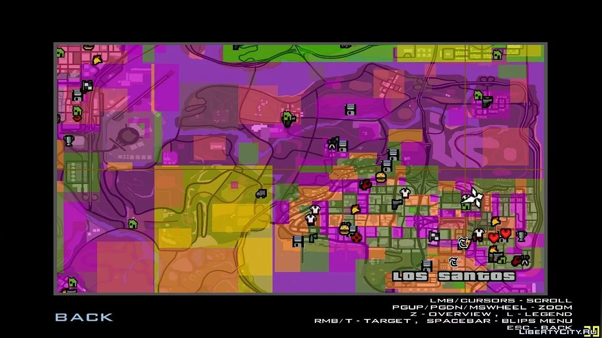 Трейнер SANTORUNIX / GTA San Andreas