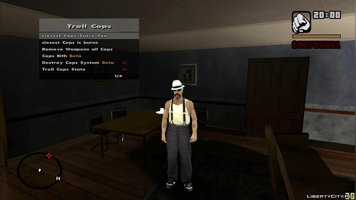 Трейнер SANTORUNIX / GTA San Andreas