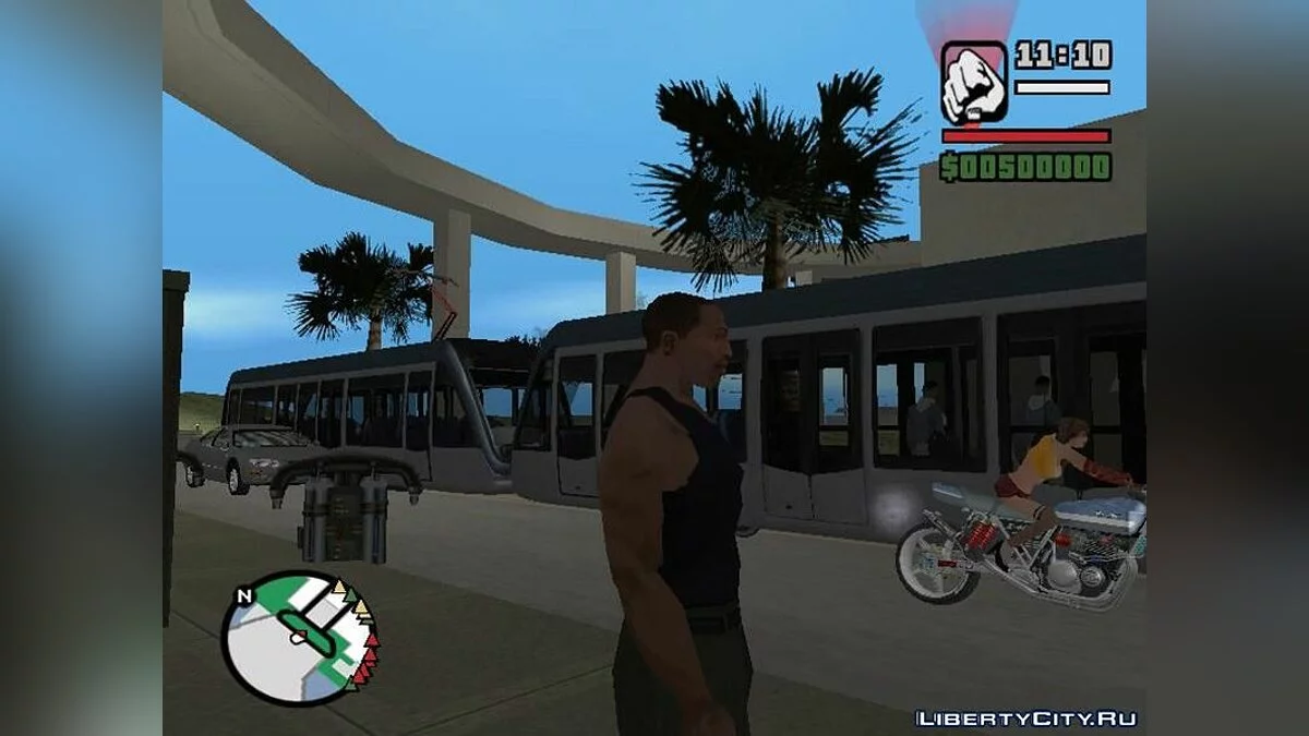GTA SAxVCxLC Vice City Trams on Routes v1.5 / GTA San Andreas