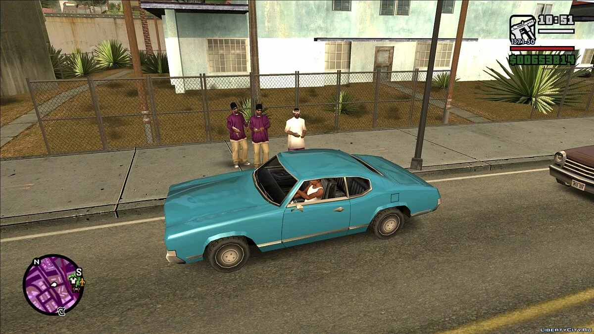 Індиферентні банди v2.0 (менш агресивні банди) / GTA San Andreas