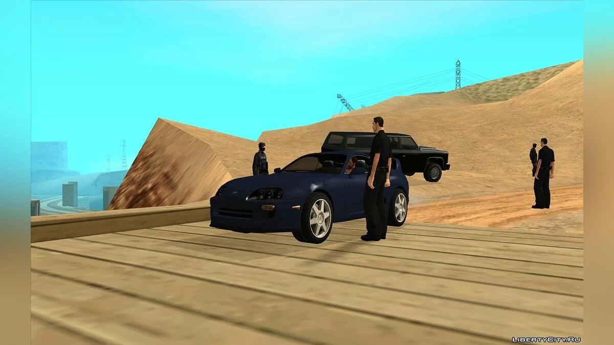 Поліцейський контрольно-пропускний пункт / GTA San Andreas