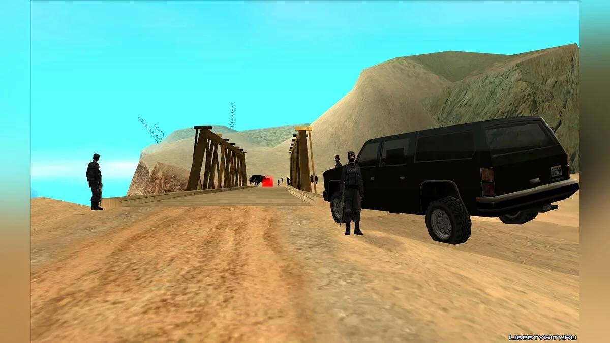 Поліцейський контрольно-пропускний пункт / GTA San Andreas