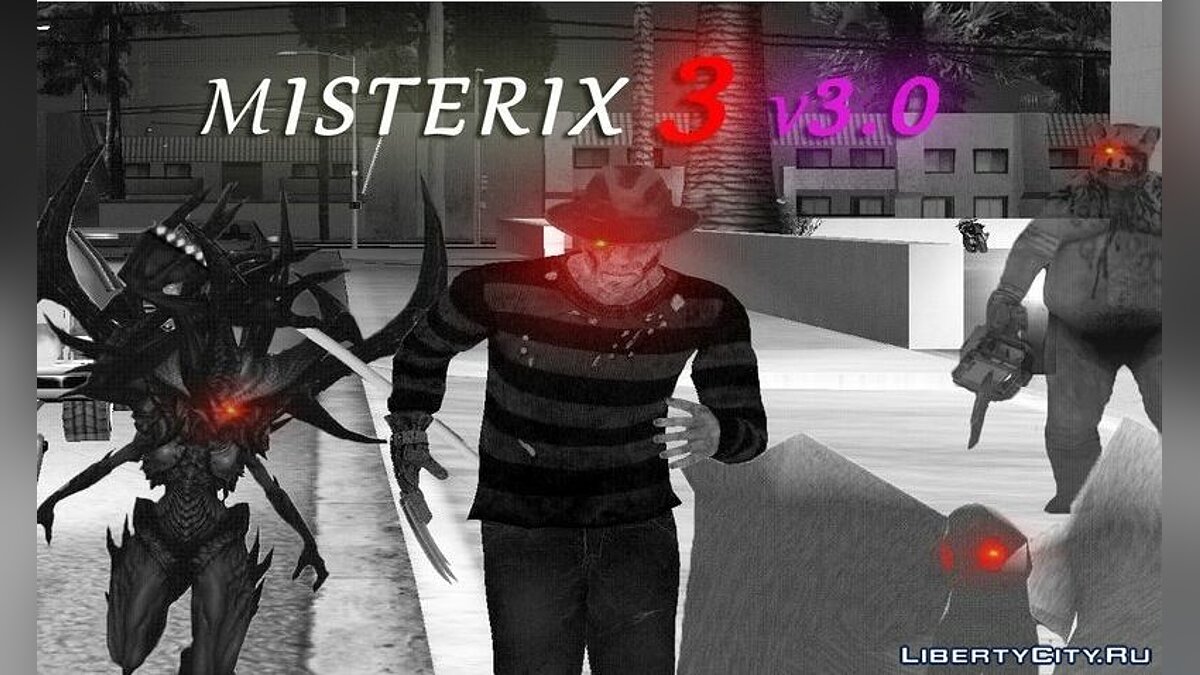 Download Mysterix mod 10.0 (Android) for GTA San Andreas (iOS