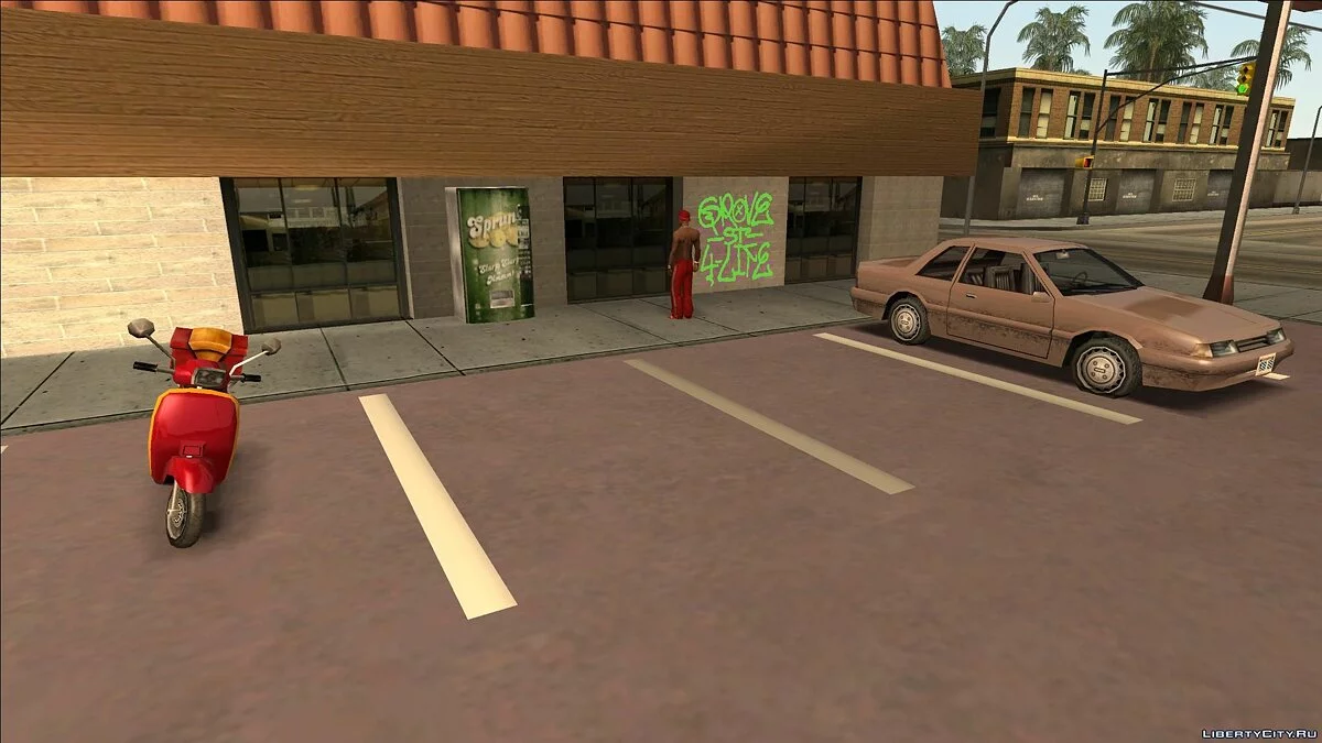 Новий припаркований транспорт (Лос-Сантос) / GTA San Andreas