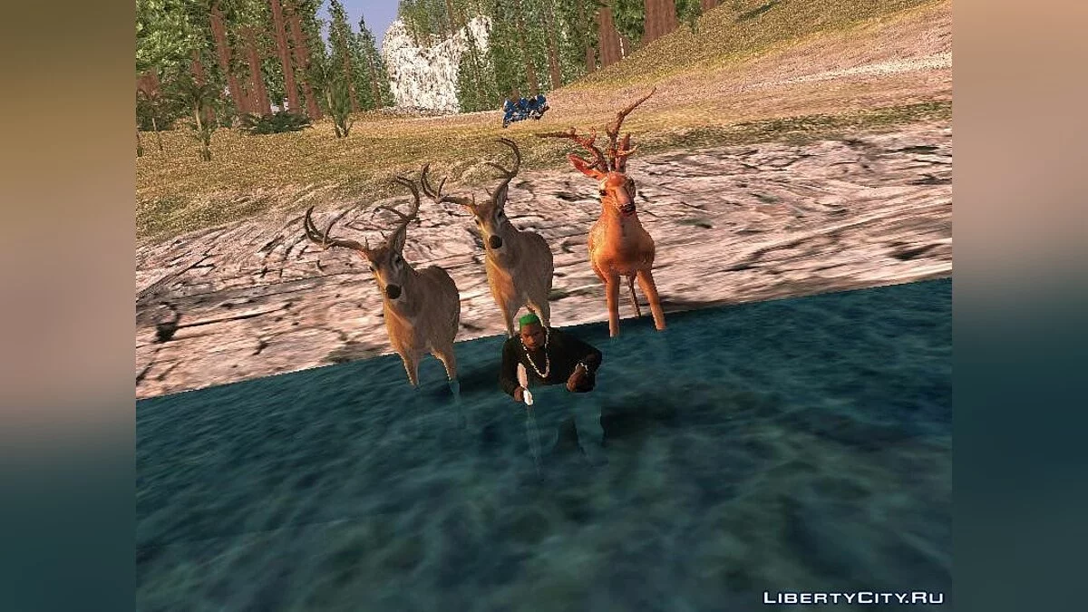 Deer in the Forest / GTA San Andreas