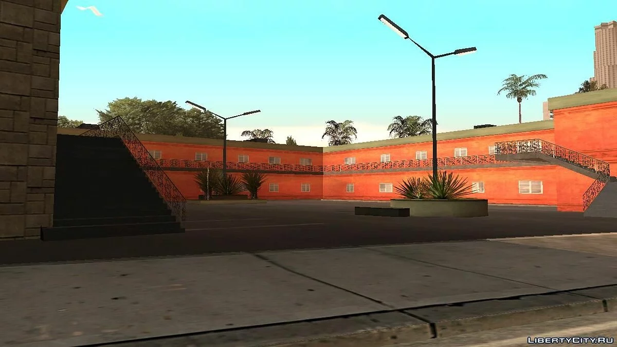 Taxi Rental at Jefferson Hotel / GTA San Andreas