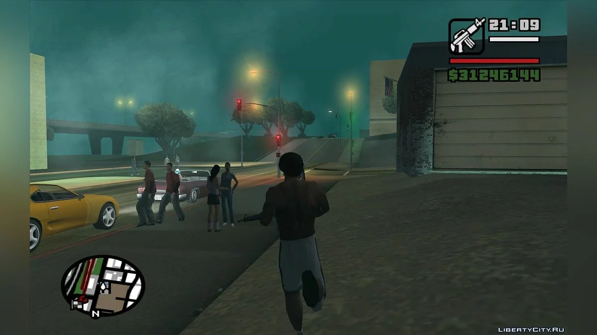 Ніч настає раніше V1.1 / GTA San Andreas
