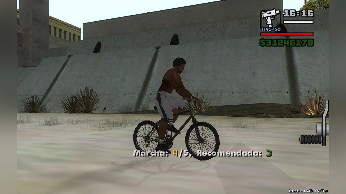 Changer de vitesse avec la souris v0.3b / GTA San Andreas