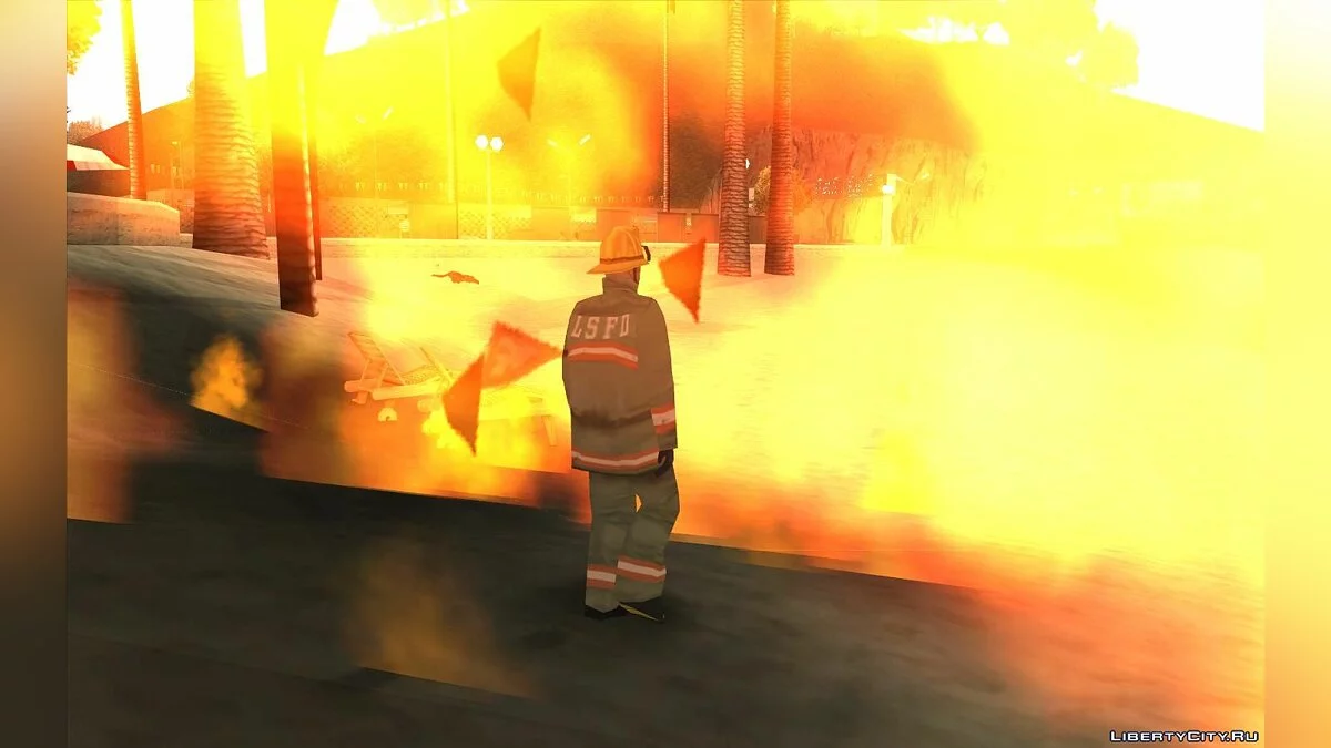 Bombeiros não queimam no fogo (SA e VC) / GTA San Andreas