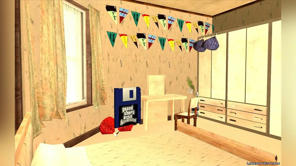 Save in Girlfriends' Houses / GTA San Andreas