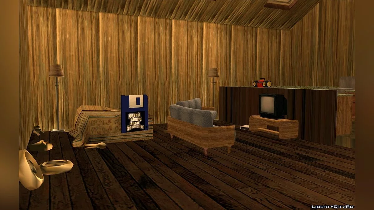 Save in Girlfriends' Houses / GTA San Andreas