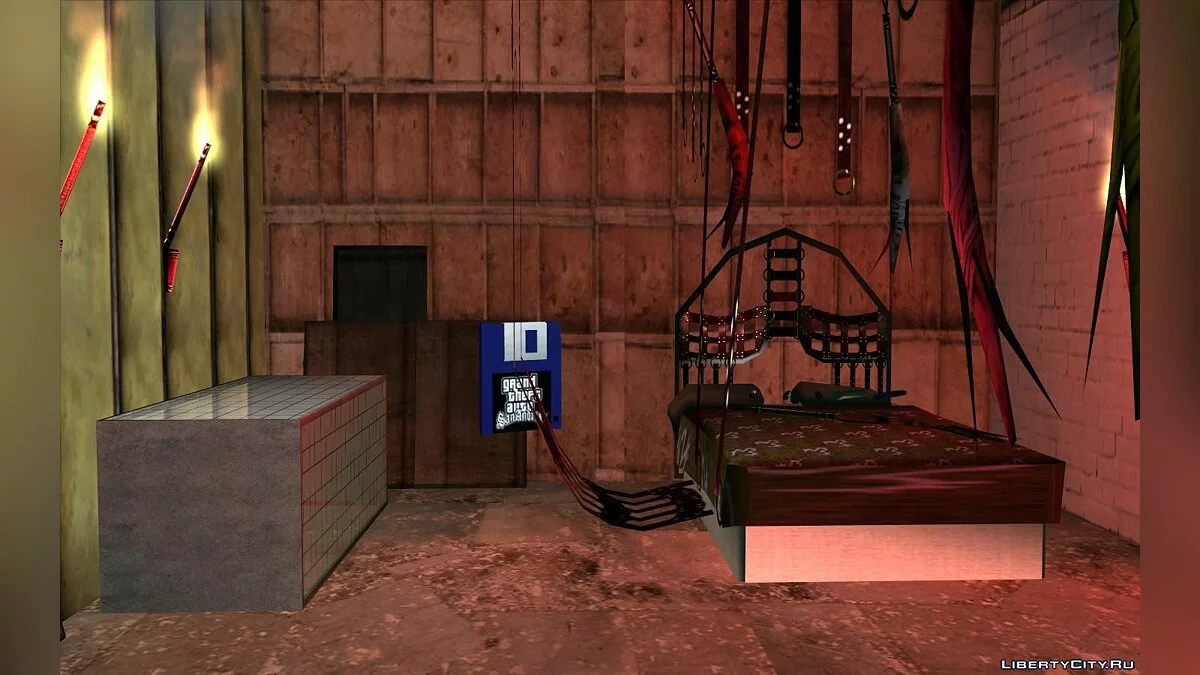 Save in Girlfriends' Houses / GTA San Andreas