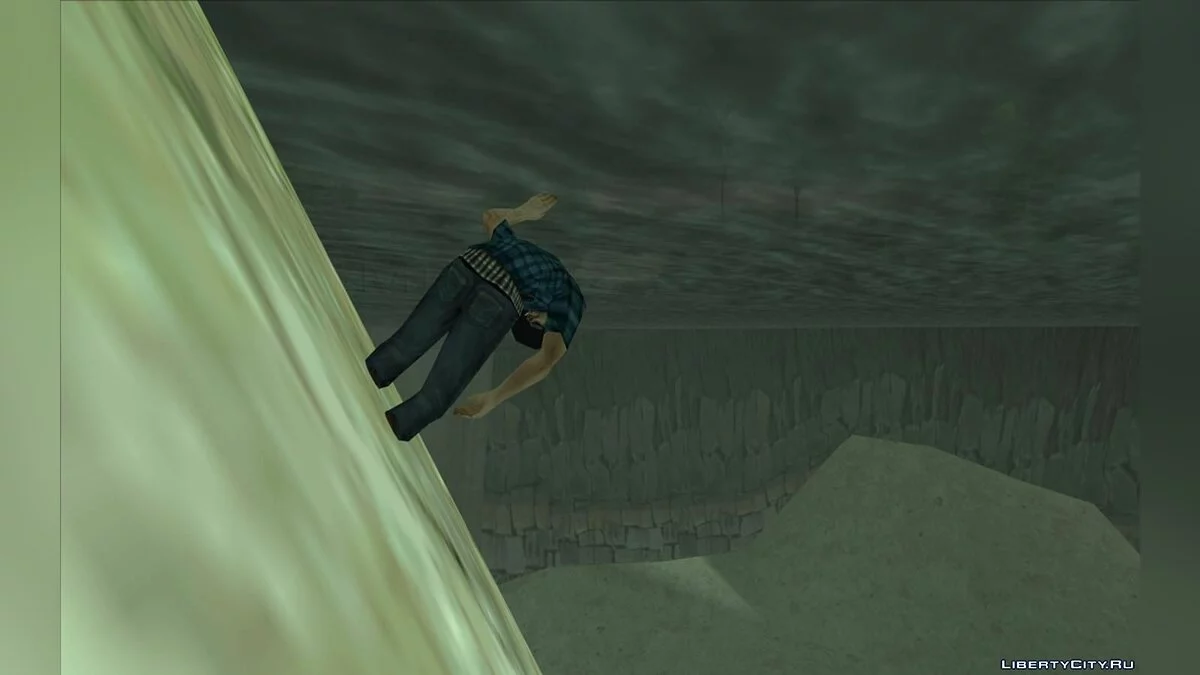 Труп людини йде під воду / GTA San Andreas