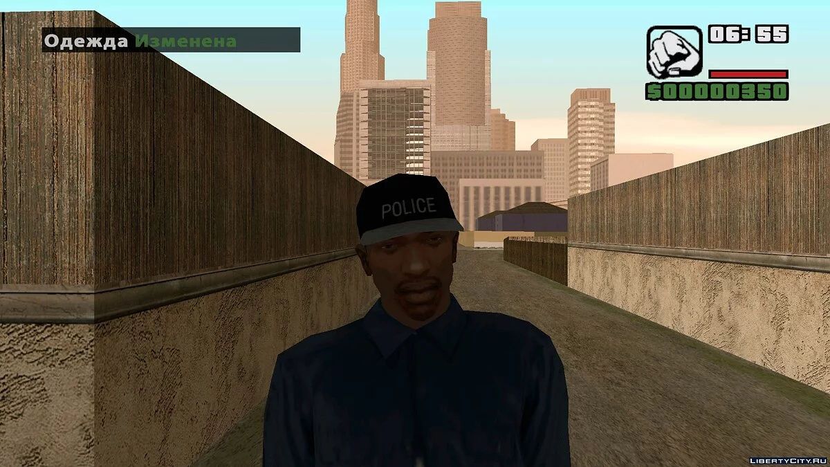Menu de vêtements cachés v2 / Hidden Clothes Menu v2 RUS NIKDISSV / GTA San Andreas