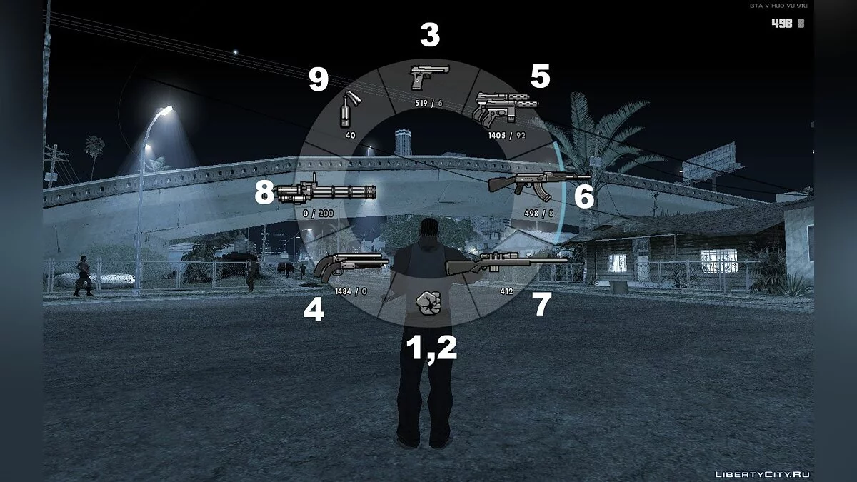 SA Alternar Arma 1.2 / GTA San Andreas